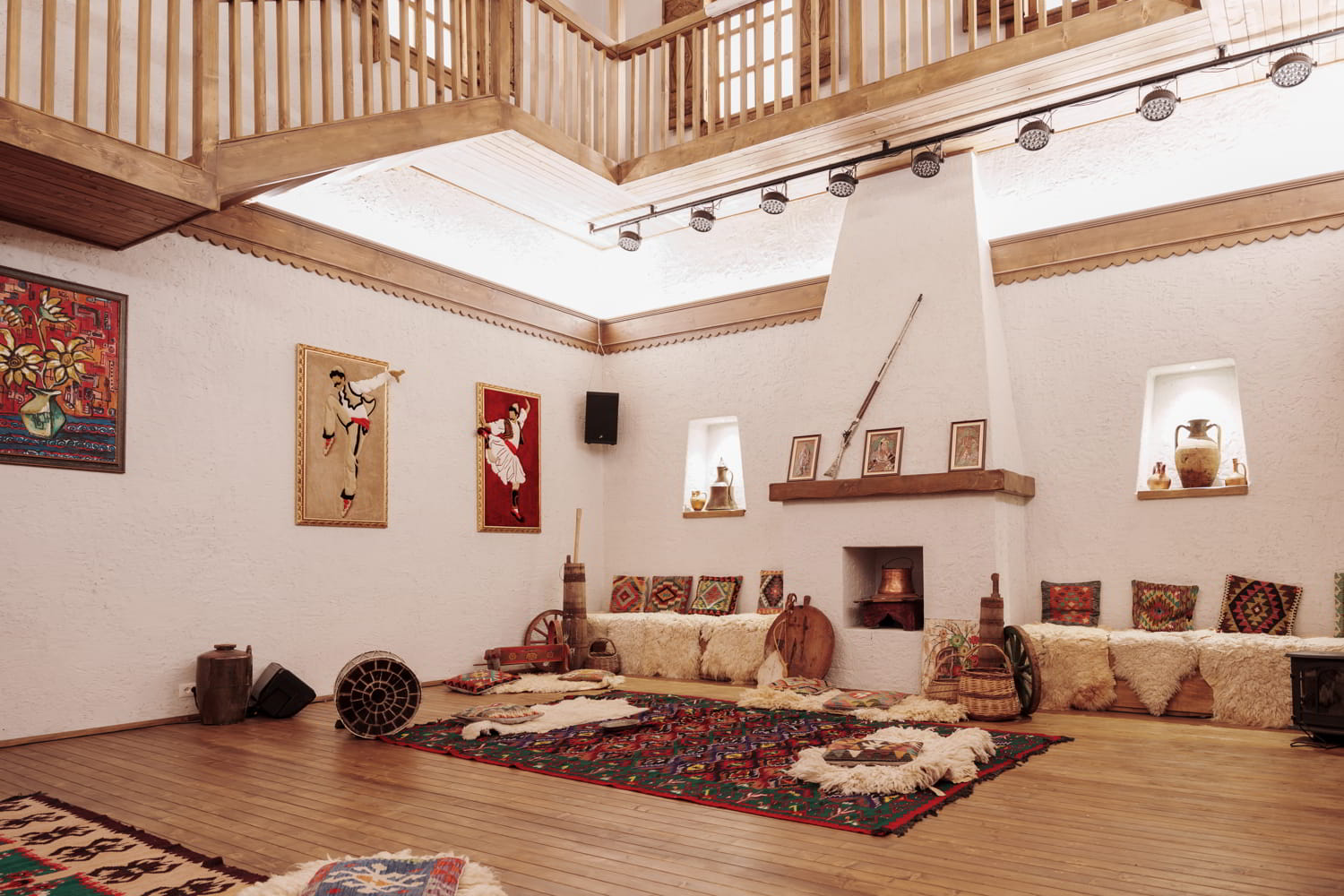 Albanian Oda - traditional guest room with cultural heritage