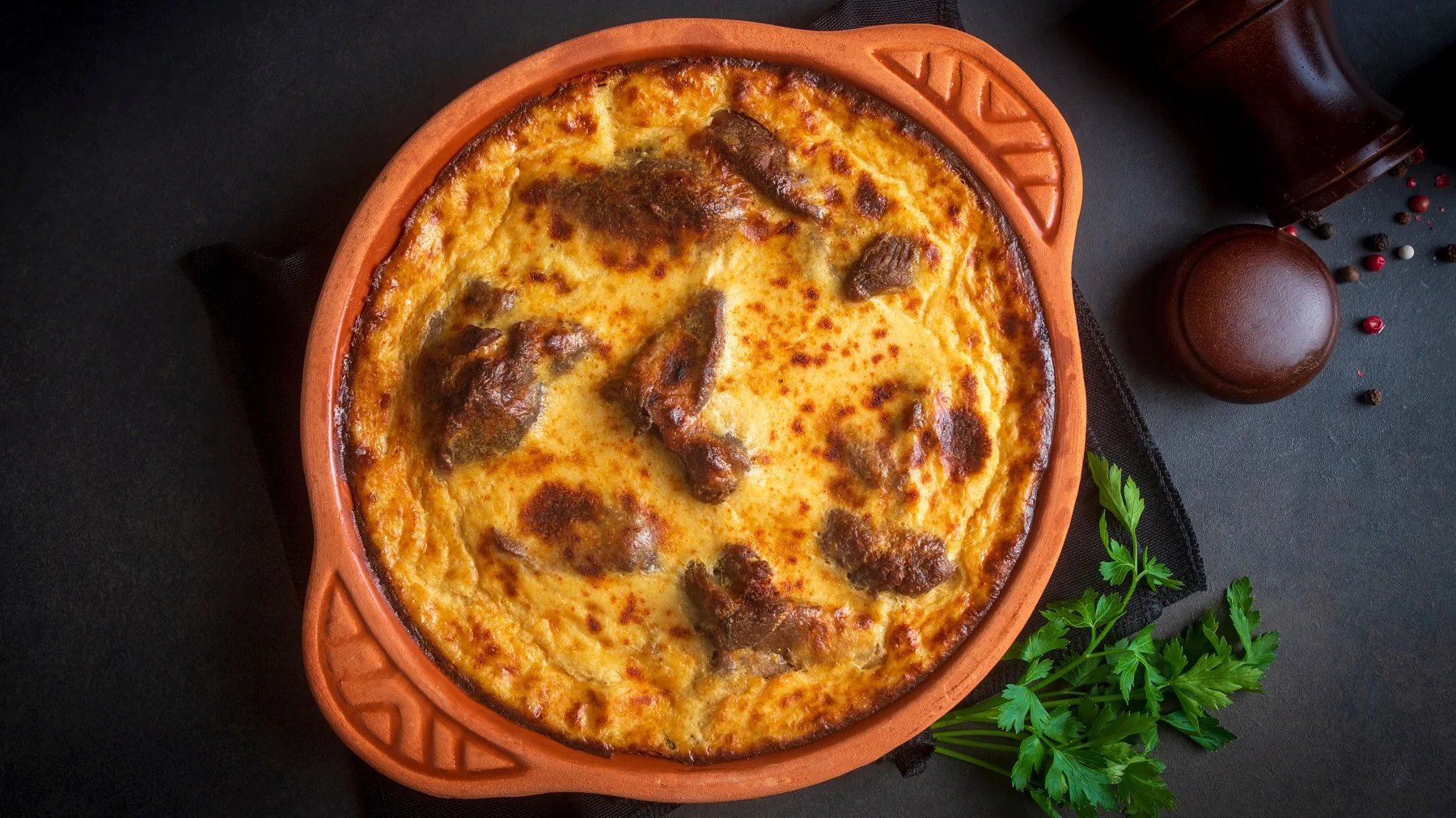 Tavë Kosi - traditional Albanian lamb and yogurt dish